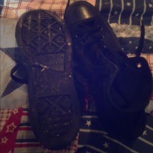 Converse black high tops size 7.5 men’s